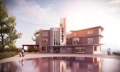 Hotel Kosmos krijgt een nieuw aanzicht