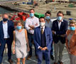 N-VA Oost-Vlaanderen aan de sluis in Terneuzen
